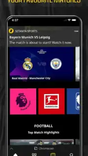 Setanta Sports Screenshot 1