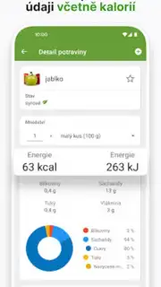 Kalorické Tabulky Screenshot 5