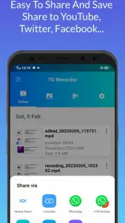 TG Recorder - Screen Recording Screenshot 2