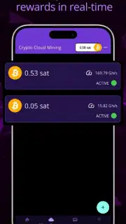 Bitcoin Mining (Cloud Mining Crypto) Screenshot 2