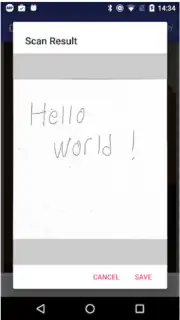 Document Scanner Demo Screenshot 2
