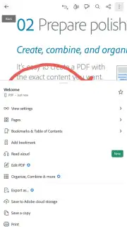 Adobe Acrobat Reader Screenshot 2