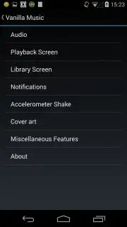 Vanilla Music Screenshot 1
