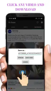 Easy Download Video For Facebok Screenshot 3