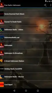 Free Radio Halloween Live Screenshot 3