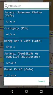 Карта Будапешт офлайн Screenshot 2