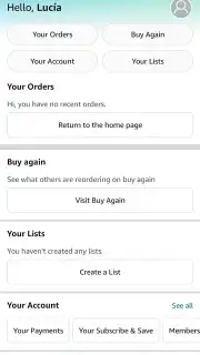 Amazon Shopping Screenshot 2