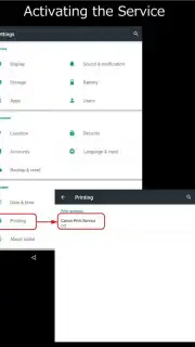 Canon Print Service Screenshot 1
