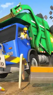 Offroad Truck Simulator - Garbage Truck Game Screenshot 8