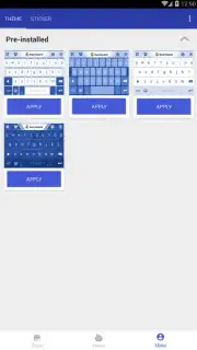 Real Madrid Kika Keyboard Screenshot 1