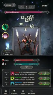 Afterlife: RPG Clicker CCG Screenshot 1