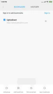 Mint Browser Screenshot 2