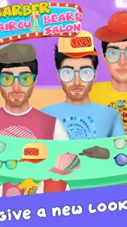 Barber Salon Beard & Hair Game Screenshot 2
