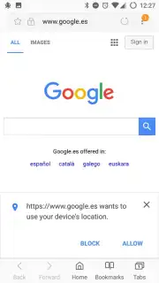 Samsung Internet Beta Screenshot 2