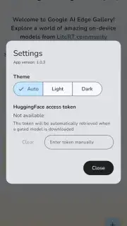 Google AI Edge Gallery Screenshot 4