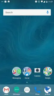 Messenger Home Screenshot 1
