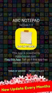 ABC NOTEPAD Screenshot 3