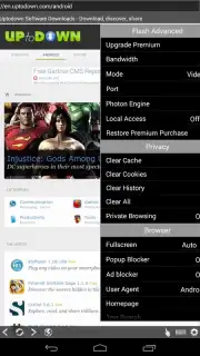 Photon Flash Player and Browser Screenshot 2
