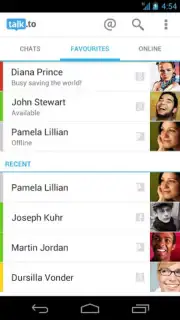 Talk.to - Chat for GTalk & FB Screenshot 2