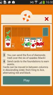 Tournaments Solitaire Screenshot 1