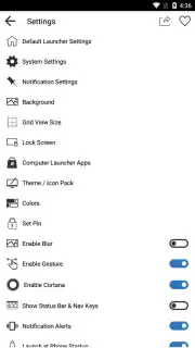 Win X: Computer Launcher Screenshot 9
