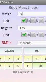 Health Calculator Screenshot 4