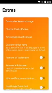 Power Shade: Notification Bar Changer & Manager Screenshot 8