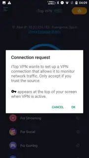iTop VPN Screenshot 5