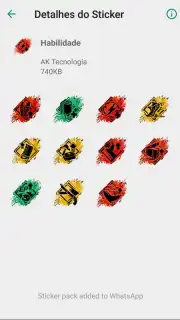 Figurinhas FF Screenshot 7