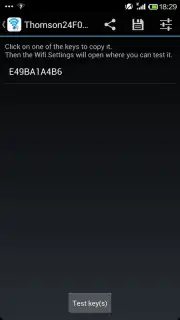 WiFi Password Recover Screenshot 2