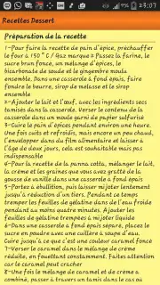 Recettes Dessert Screenshot 1