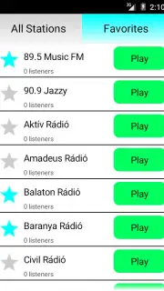 Hungarian Radio Online Screenshot 5
