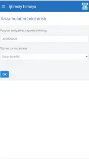 ijtimoiy himoya Screenshot 2