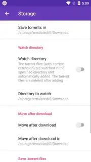 LibreTorrent Screenshot 5