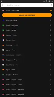 VPNhub Screenshot 5