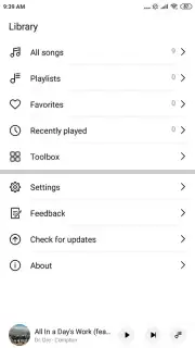Huawei Music Screenshot 2