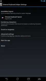 External Keyboard Helper Demo Screenshot 7