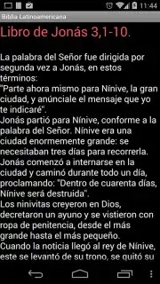 Biblia Latinoamericana Spanish Screenshot 1