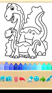 Dino Coloring Game Screenshot 3