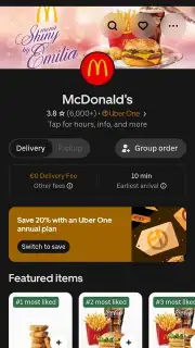 Uber Eats Screenshot 15