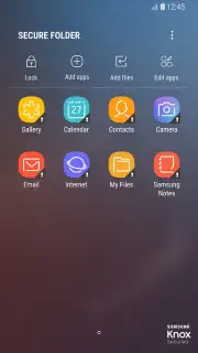 Secure Folder (Samsung) Screenshot 1