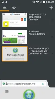 Orfox: Tor Browser Screenshot 8