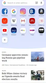 Opera Browser Screenshot 10