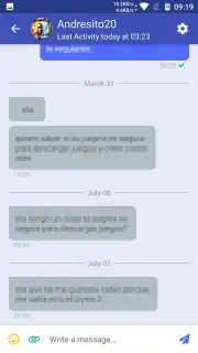 Aquila Messenger for Twitter Screenshot 1