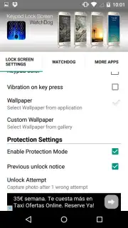 Keypad Lock Screen WatchDog Screenshot 3