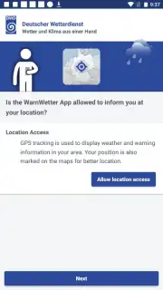 WarnWetter Screenshot 3
