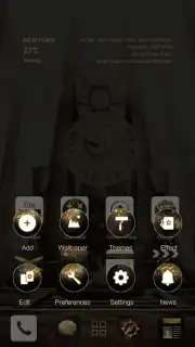 Gold Rush GOLauncher EX Theme Screenshot 1