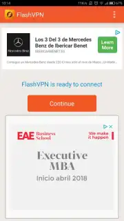 FlashVPN Screenshot 1