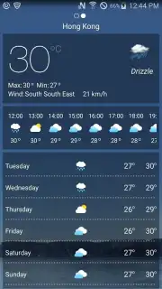 Live Weather Forecast Screenshot 2