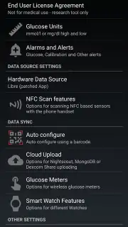 xDrip+ Screenshot 5